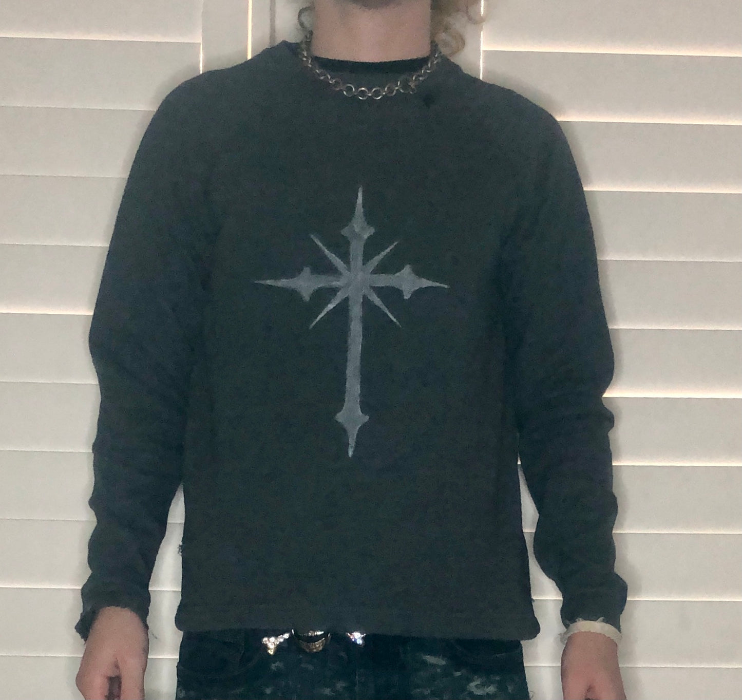 cross sweater